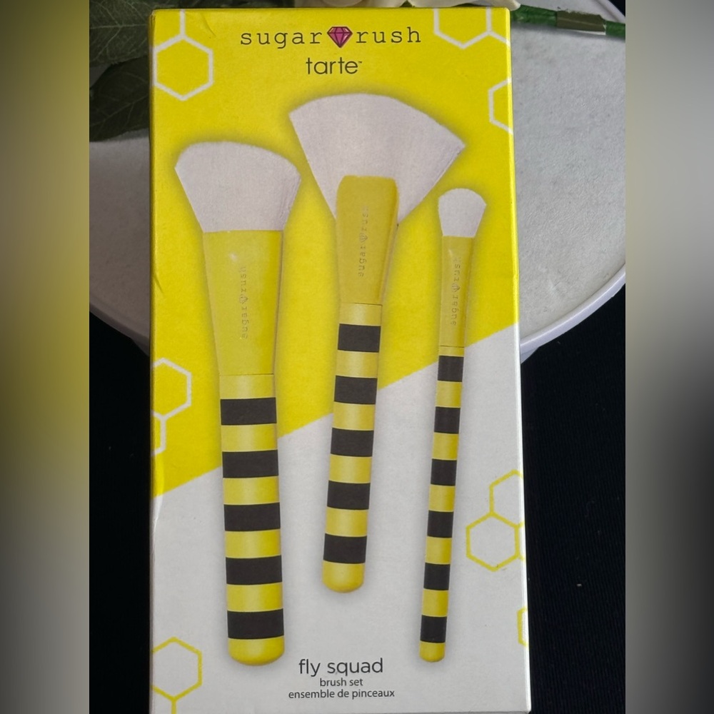 TARTE Sugar Rush Fly Squad 3 Piece Makeup Brush Set